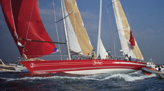 Steinlager 2 skippered by Peter Blake won all six legs of the 1989/90 Whitbread Race © Volvo Ocean Race http://www.volvooceanrace.com